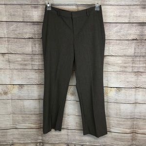 Gray Cropped Slacks Pants size 6